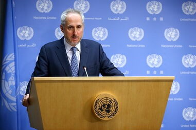 Stephane Dujarric, ONU