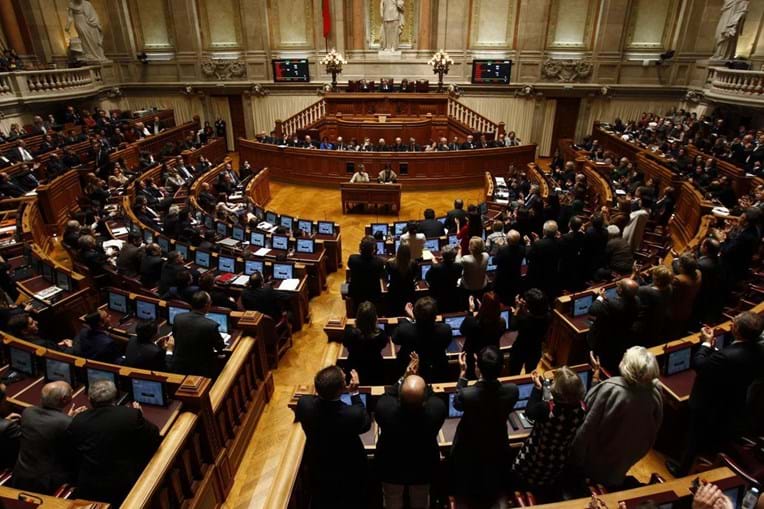 Vista geral da Assembleia da República