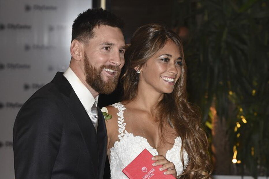 Lionel Messi, Antonela Roccuzzo, casamento, civil, estrelas, futebol