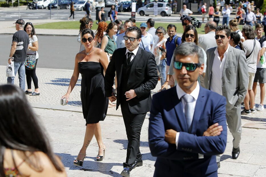 Convidados e noivos chegam ao Mosteiro dos Jerónimos