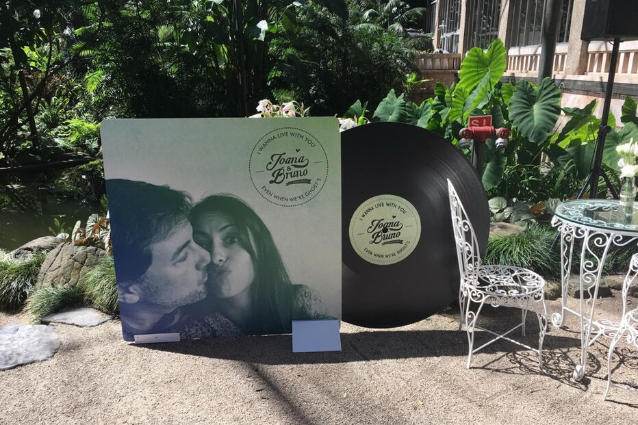 Imagens da Estufa Fria, onde decorre o copo de água de Bruno de Carvalho e Joana Ornelas