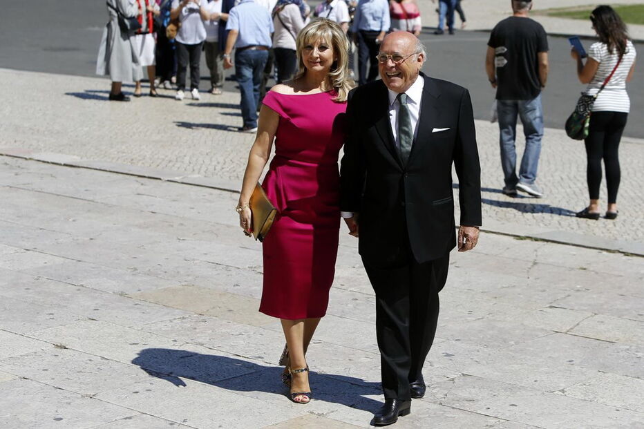 Convidados e noivos no Mosteiro dos Jerónimos