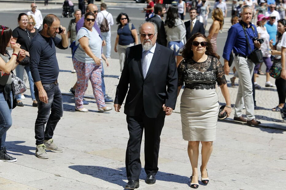 Convidados e noivos no Mosteiro dos Jerónimos