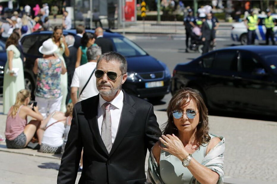 Convidados e noivos no Mosteiro dos Jerónimos