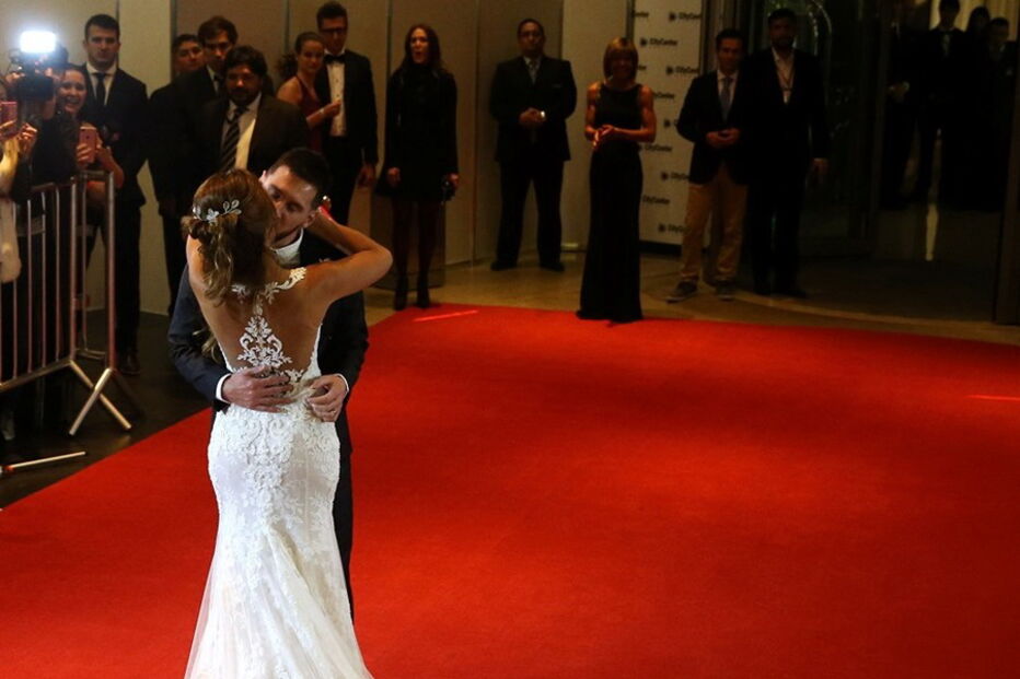 Lionel Messi casou com Antonella Roccuzzo