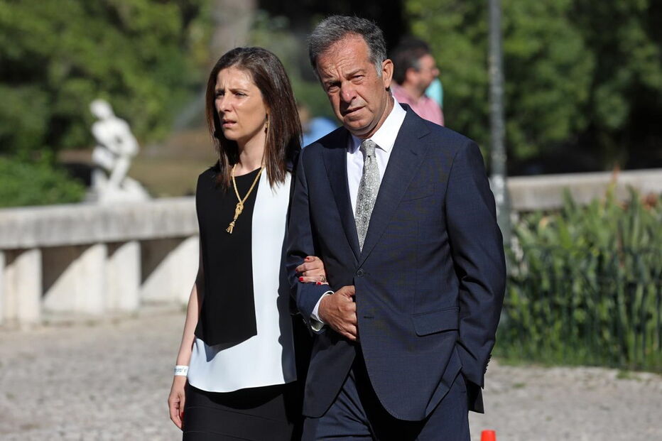 Bruno de Carvalho e Joana Ornelas casaram-se este sábado em Lisboa