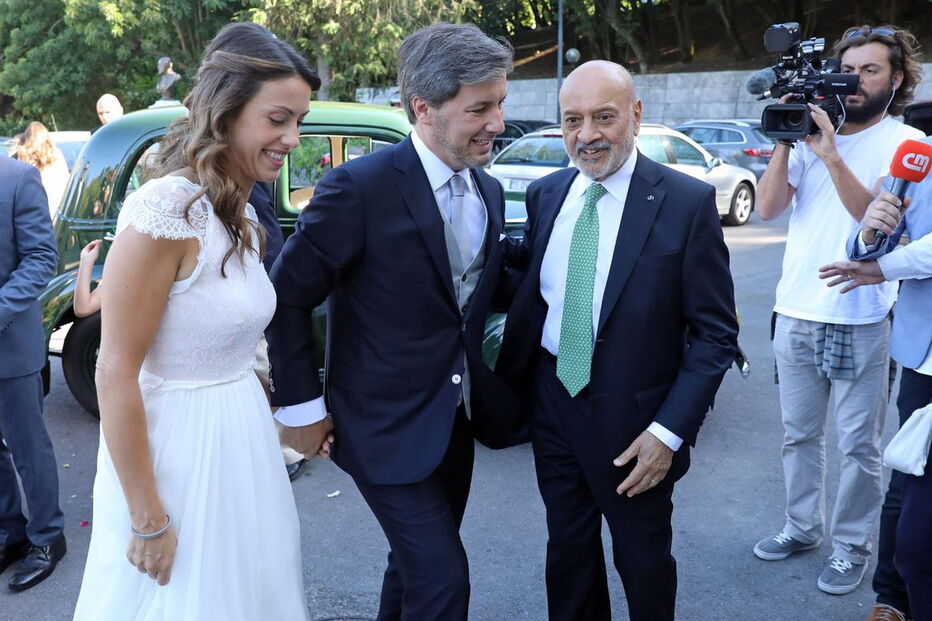 Bruno de Carvalho e Joana Ornelas casaram-se este sábado em Lisboa