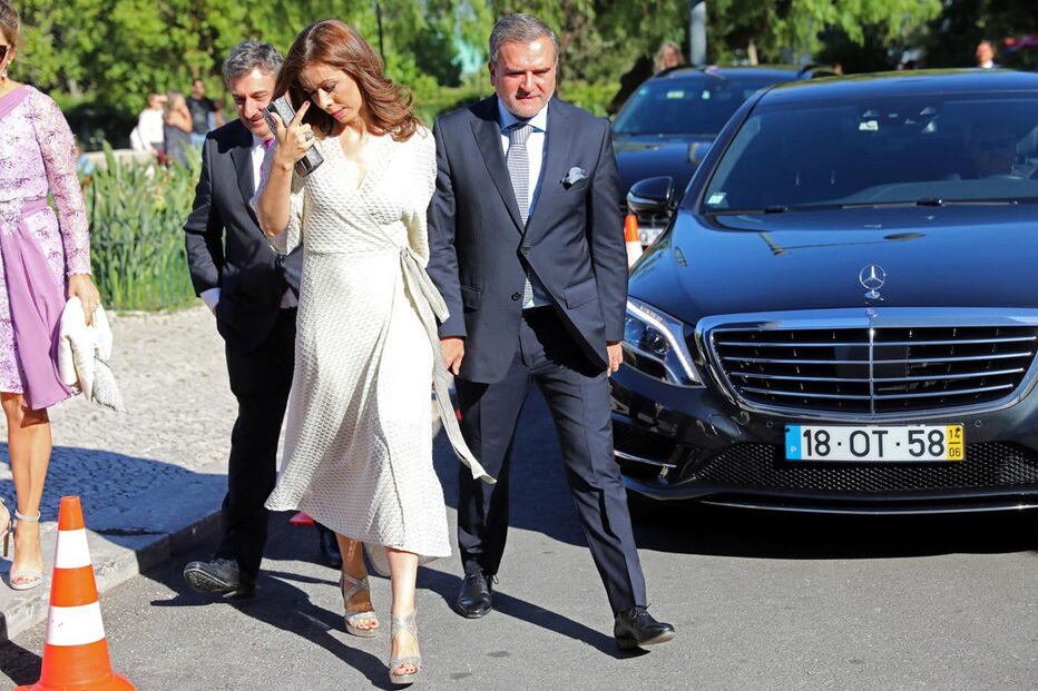 Bruno de Carvalho e Joana Ornelas casaram-se este sábado em Lisboa