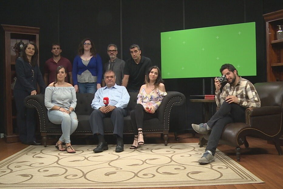 Equipa da CMTV Canadá  