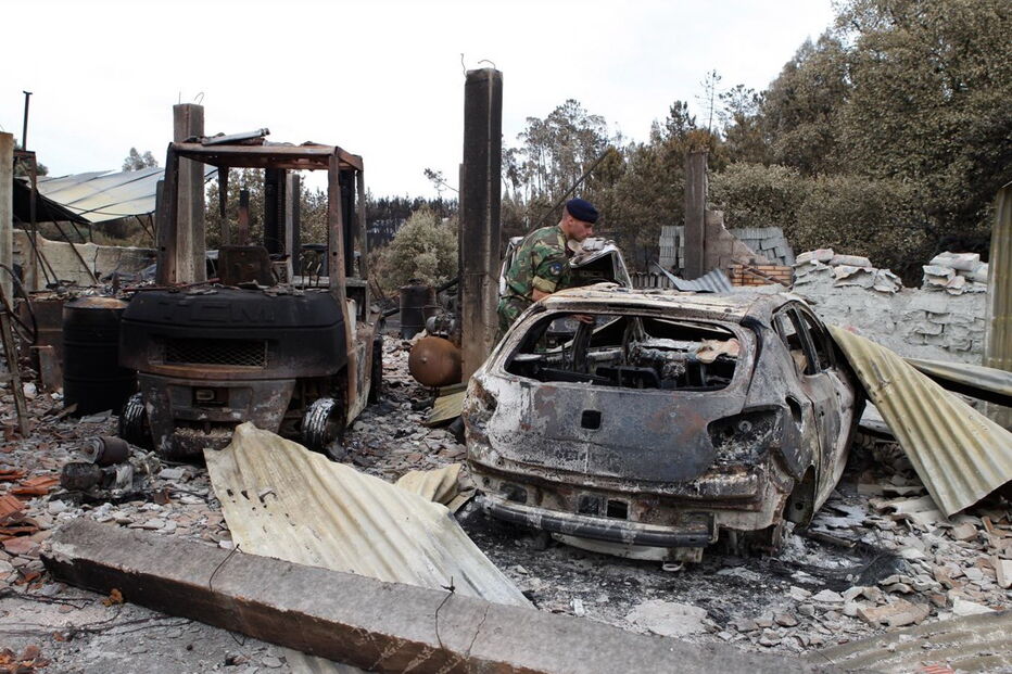 Fuzileiros estão há três semanas a dar apoio às populações de Pedrógão Grande