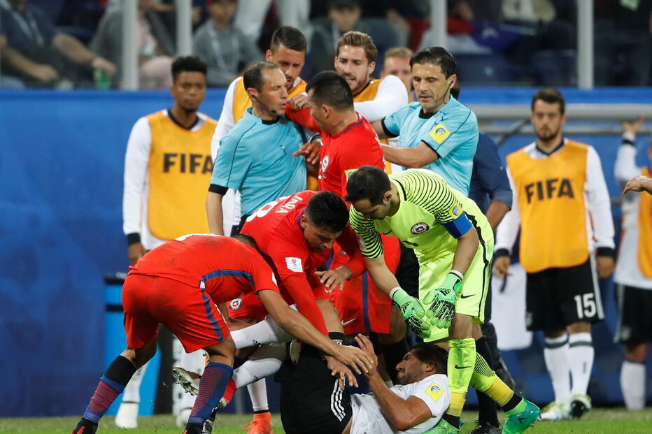  Alemanha venceu a Taça das Confederações ao derrotar o Chile por 1-0