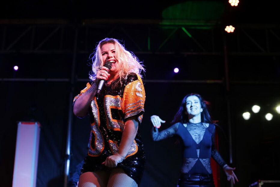 Katia Aveiro atuou no Cais do Sodré, no Maior Arraial de Lisboa