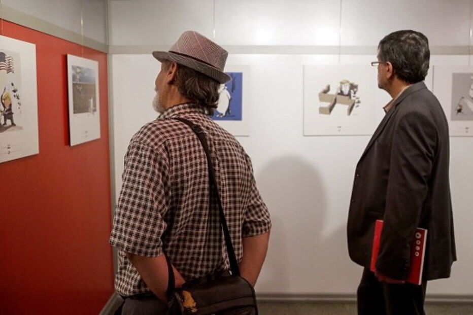 Iranianos organizaram um concurso de banda desenhada de 