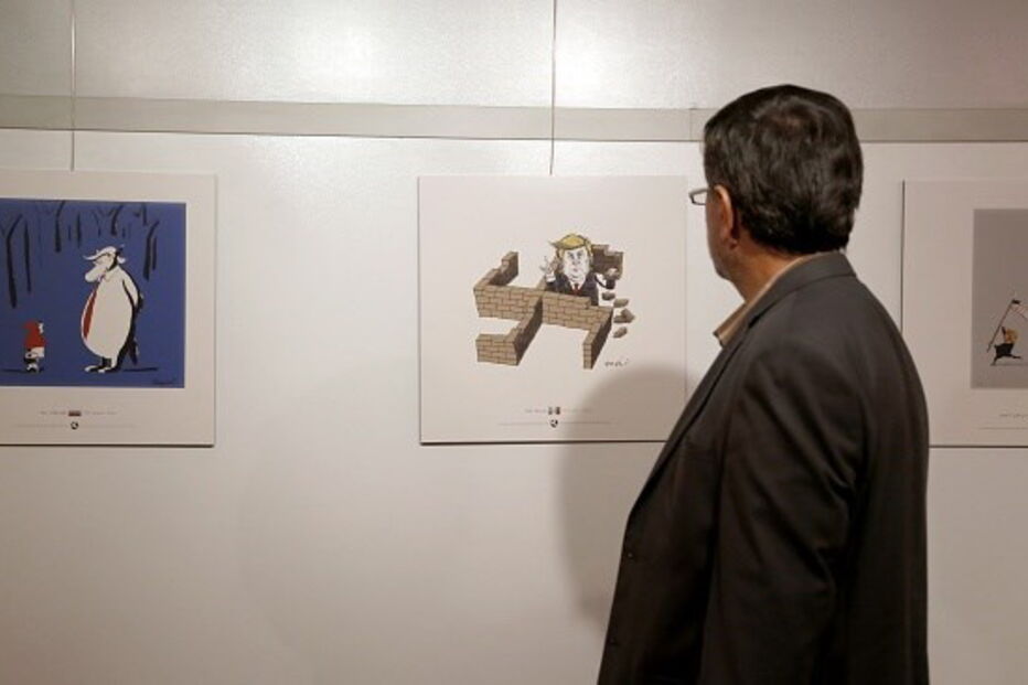 Iranianos organizaram um concurso de banda desenhada de 