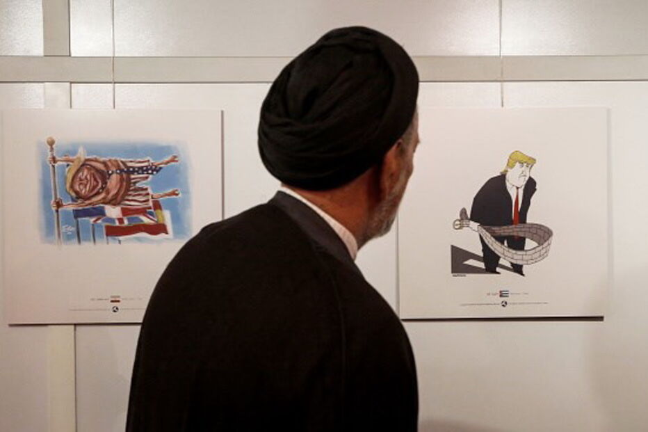 Iranianos organizaram um concurso de banda desenhada de 