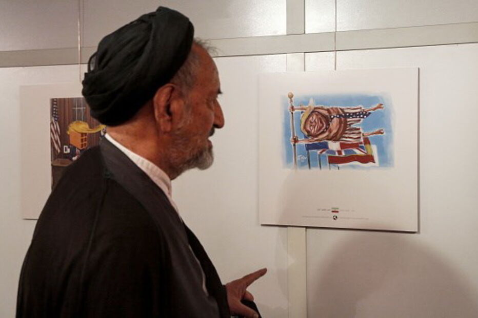 Iranianos organizaram um concurso de banda desenhada de 