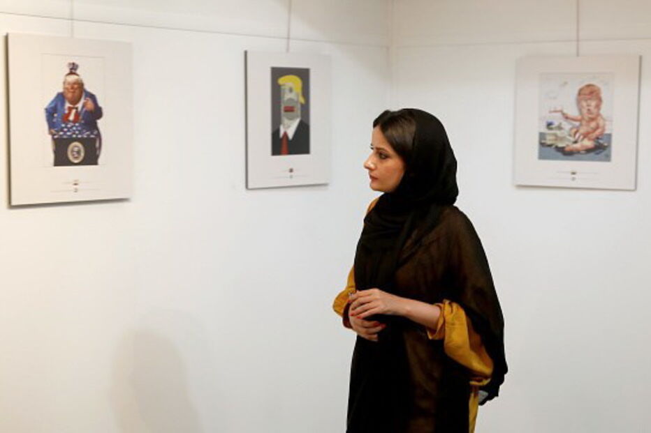 Iranianos organizaram um concurso de banda desenhada de 