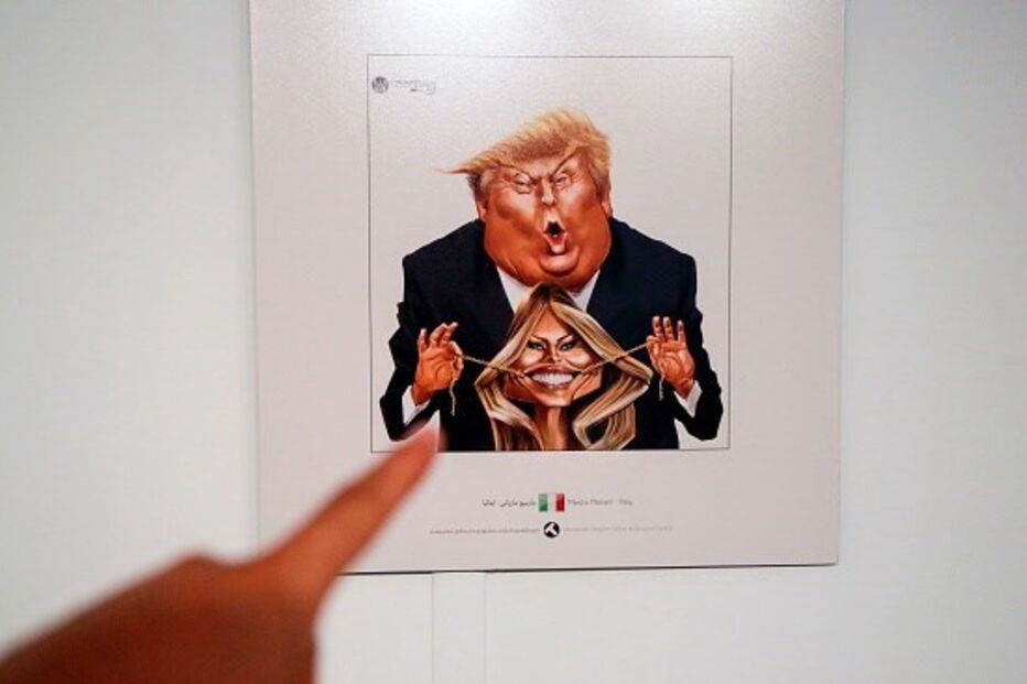 Iranianos organizaram um concurso de banda desenhada de 