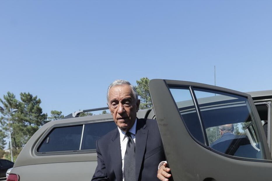 Marcelo Rebelo de Sousa esteve esta terça-feira em Tancos