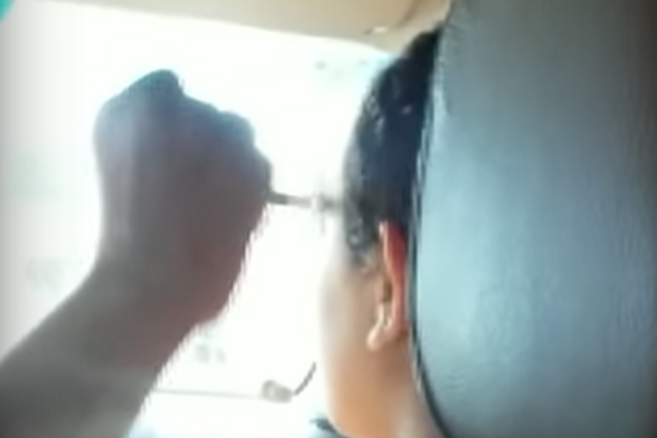 Imagens da humilhação foram partilhadas nas redes sociais