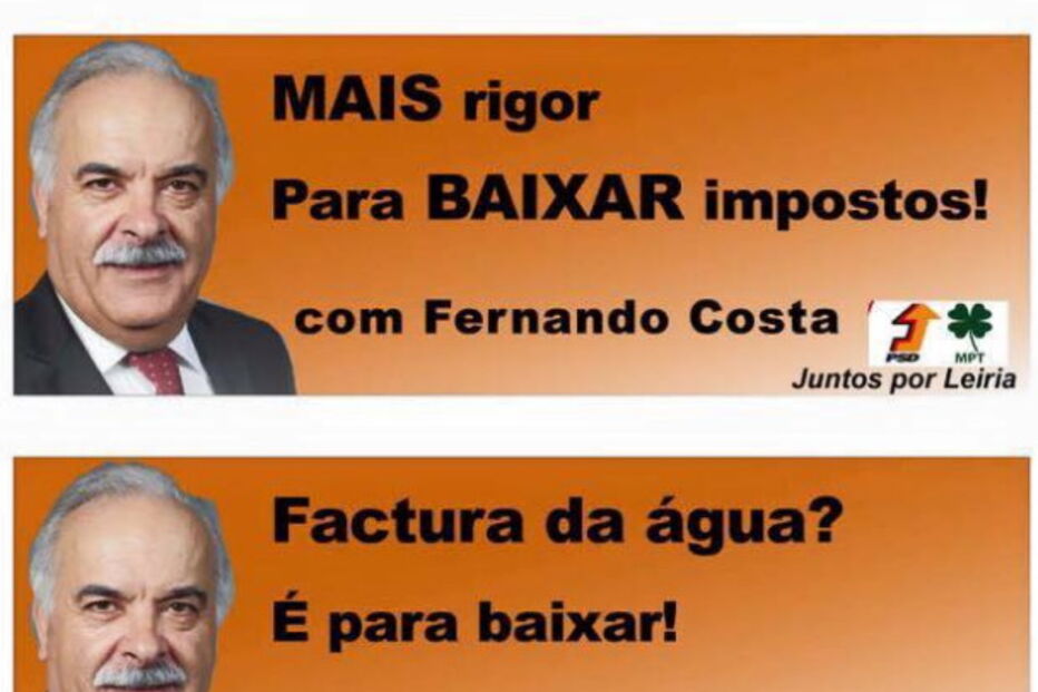 Conheça os cartazes mais insólitos das autárquicas