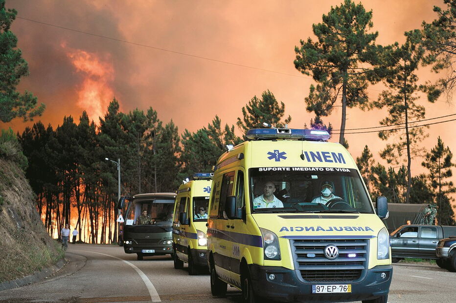 Indícios de fogo posto em Pedrógão Grande