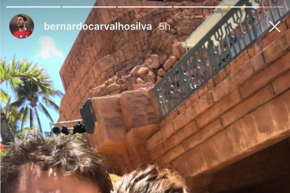 Bernardo Silva e namorada estão a desfrutar de umas luxuosas férias nas Bahamas