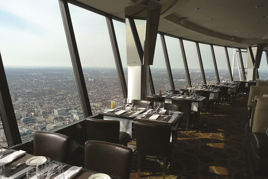 360, o restaurante da famosa CN Tower