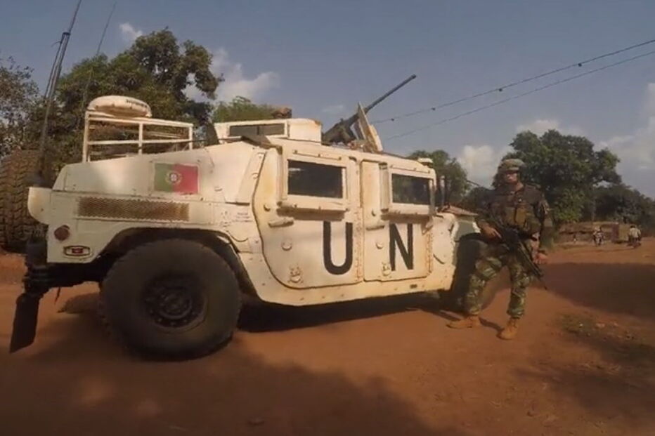 Patrulha portuguesa na República Centro Africana