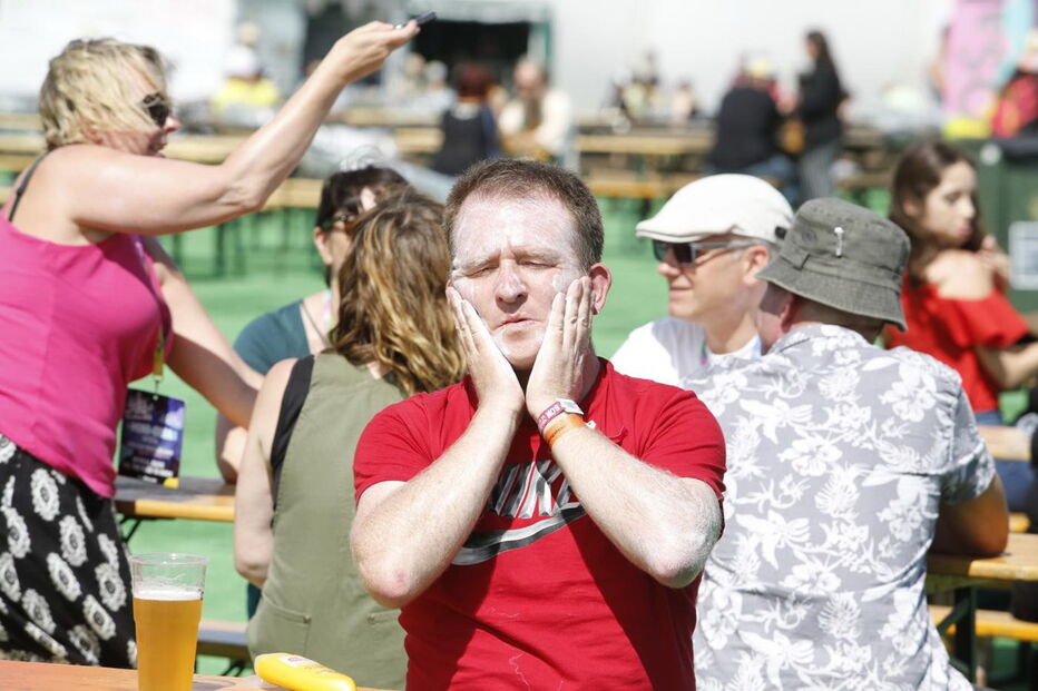 Imagens do recinto do Alive no primeiro dia do festival