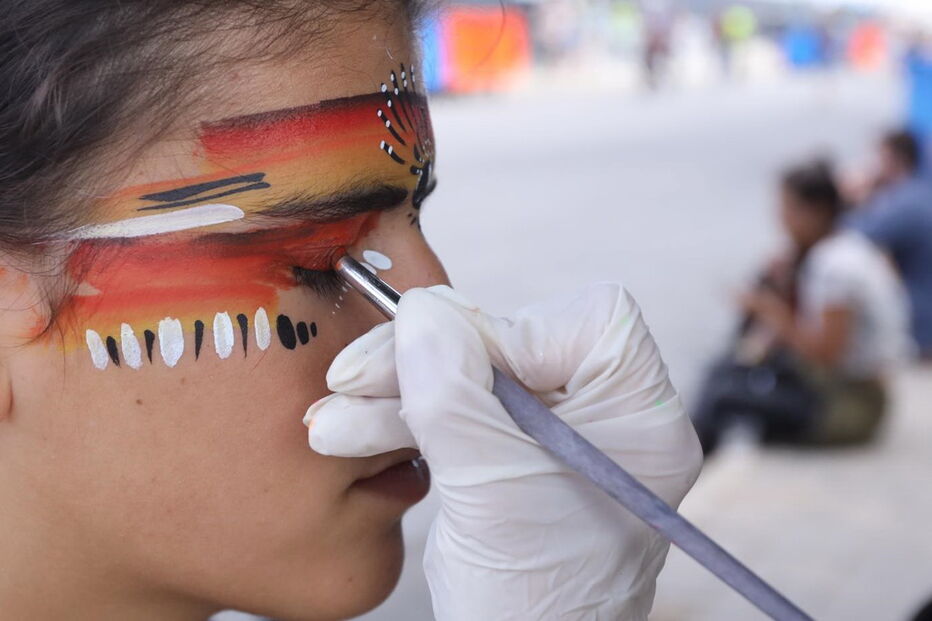 Imagens do recinto do Alive no primeiro dia do festival