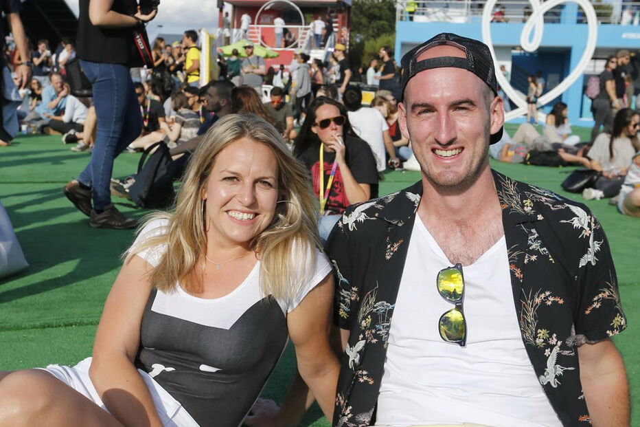 Imagens do recinto do Alive no primeiro dia do festival