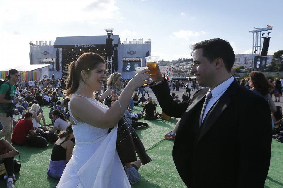 Cláudia Ramos e Miguel Fernandes deram nas vistas no primeiro dia do Alive