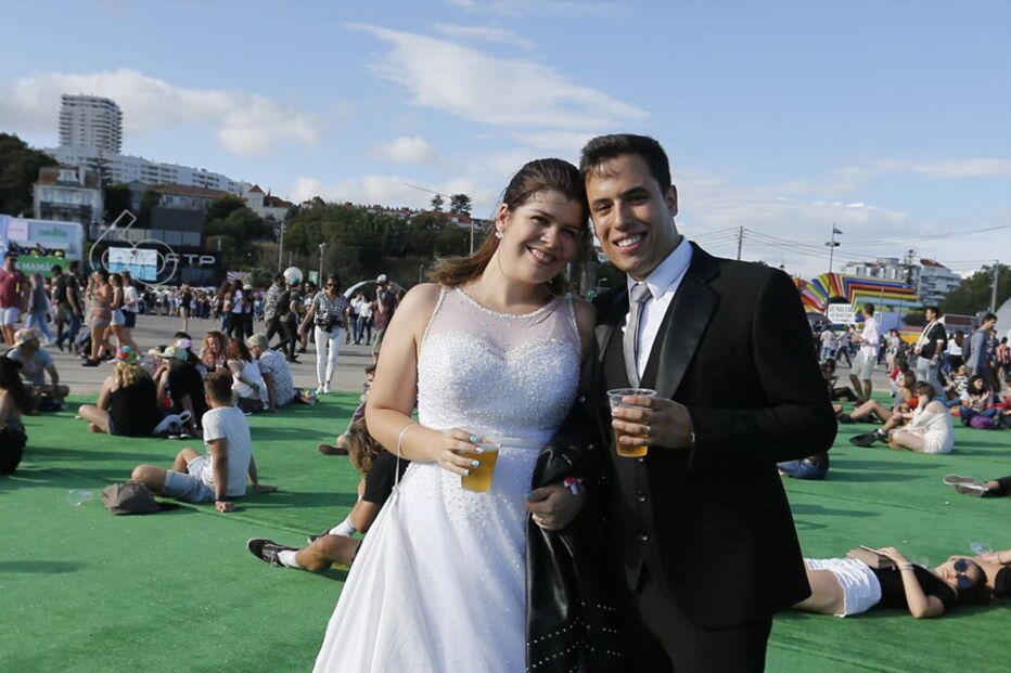 Cláudia Ramos e Miguel Fernandes deram nas vistas no primeiro dia do Alive