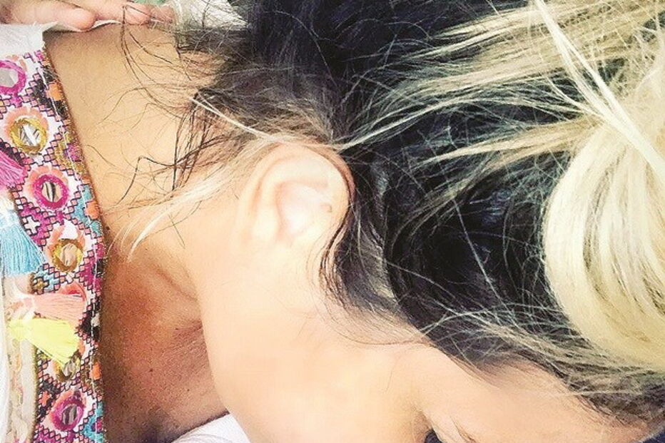 Georgina, férias, Cristiano Ronaldo, CR7, herpes labial, redes sociais, Ibiza