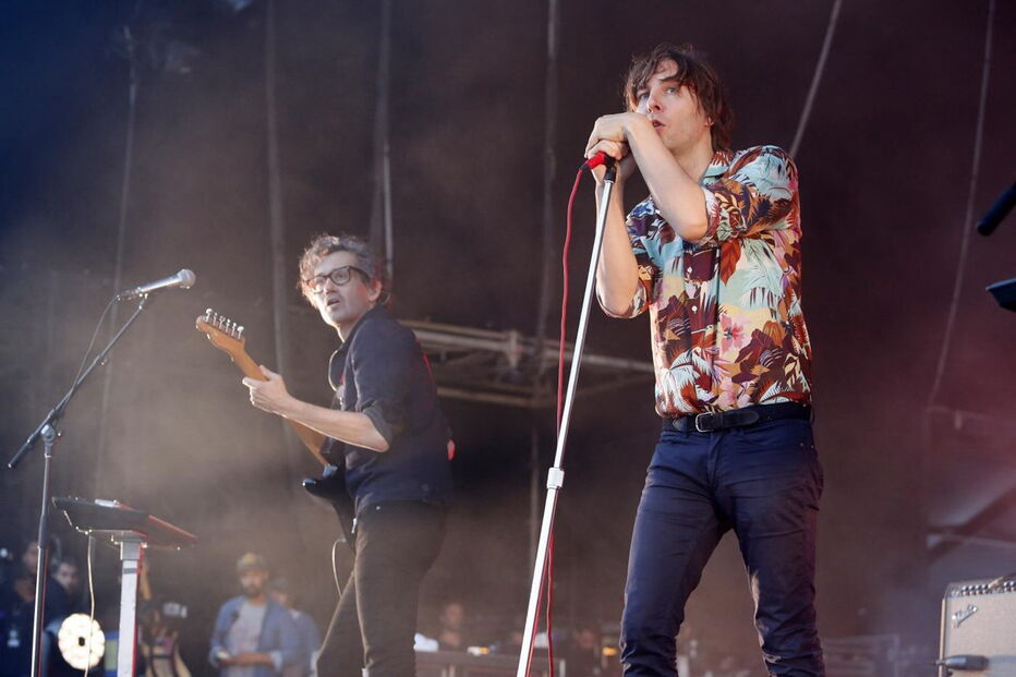 Os Phoenix em concerto no NOS Alive