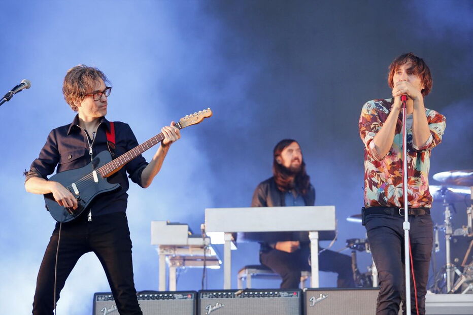 Os Phoenix em concerto no NOS Alive