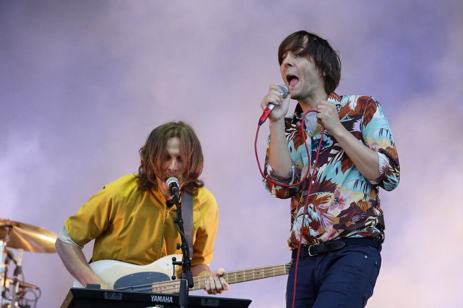 Os Phoenix em concerto no NOS Alive