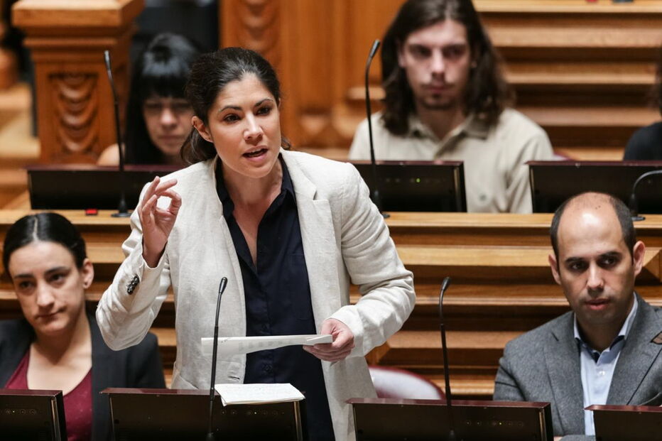 A deputada do Bloco de Esquerda, Mariana Mortágua