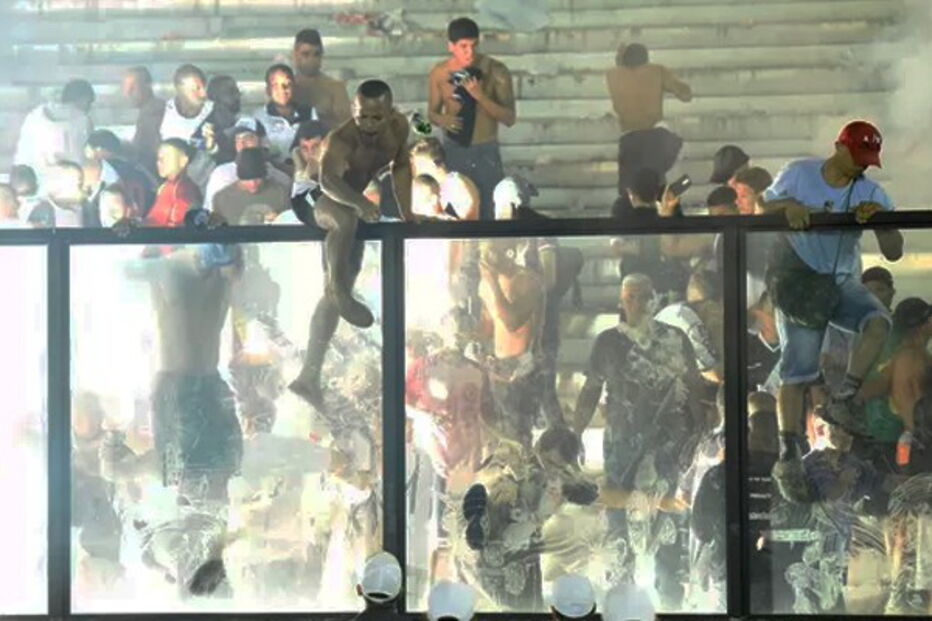 Confrontos após dérbi Vasco da Gama -Flamengo