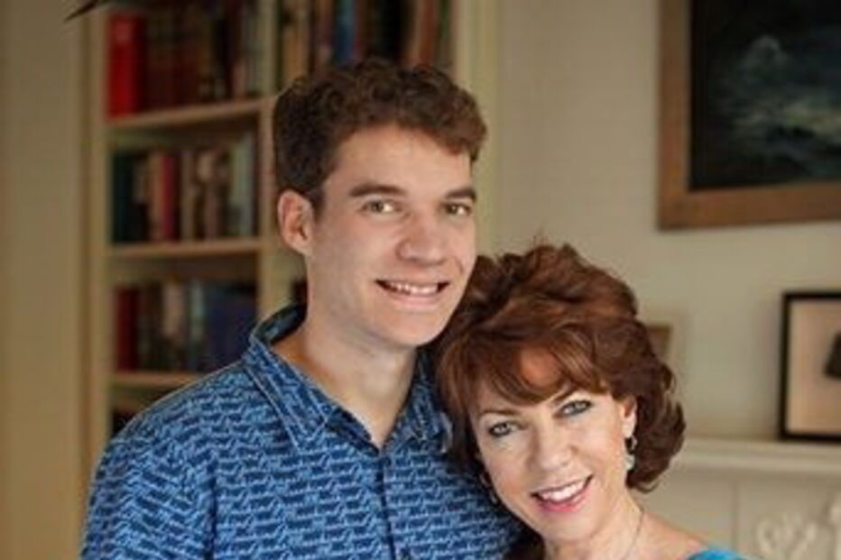 Kathy e o filho Julius