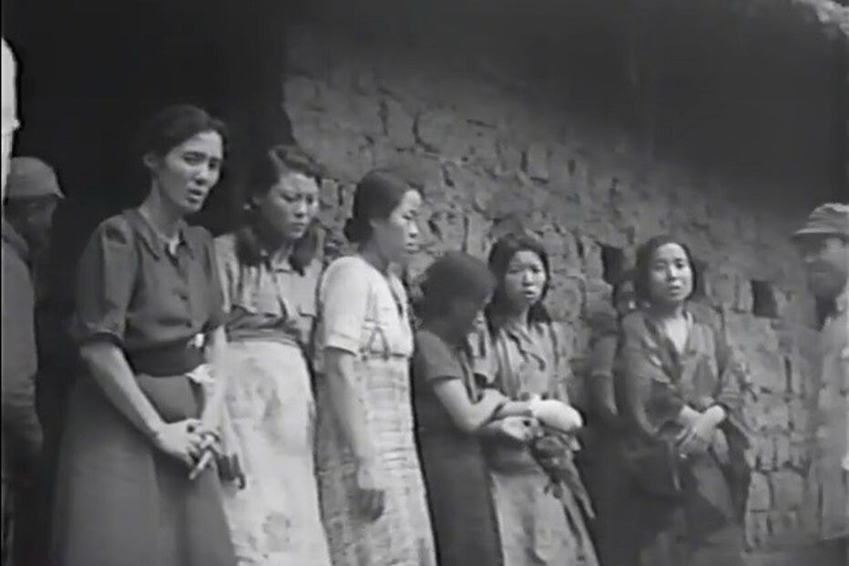 Imagens de 1944 mostram mulheres levadas da Coreia para serem escravas sexuais dos japoneses