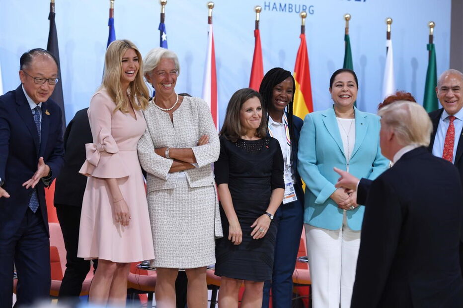 Ivanka Trump foi presença muito notada na cimeira do G20