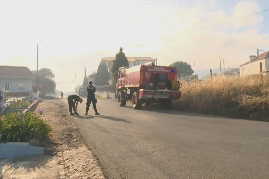 Incêndio em Loures