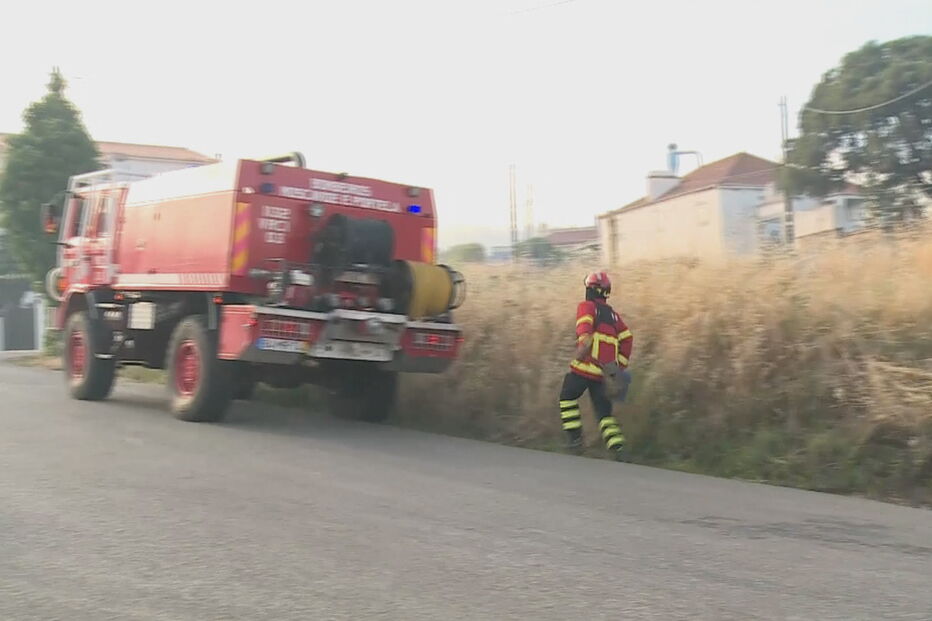 Incêndio em Loures