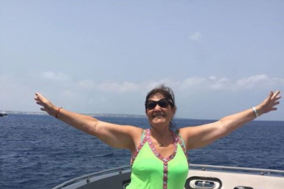 Dolores partilhou fotografias nas férias em família