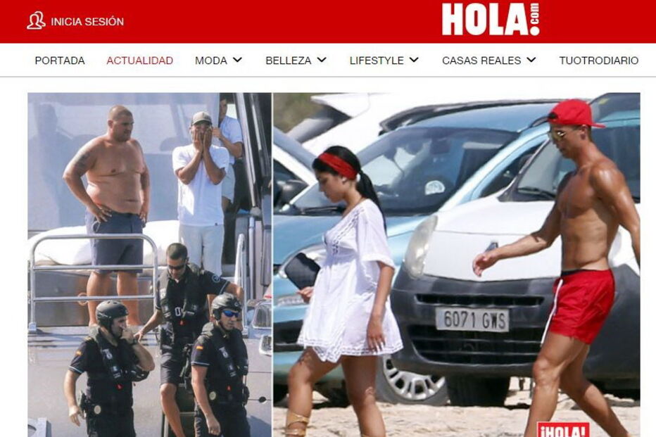 Ronaldo foi surpreendido por inspeção surpresa