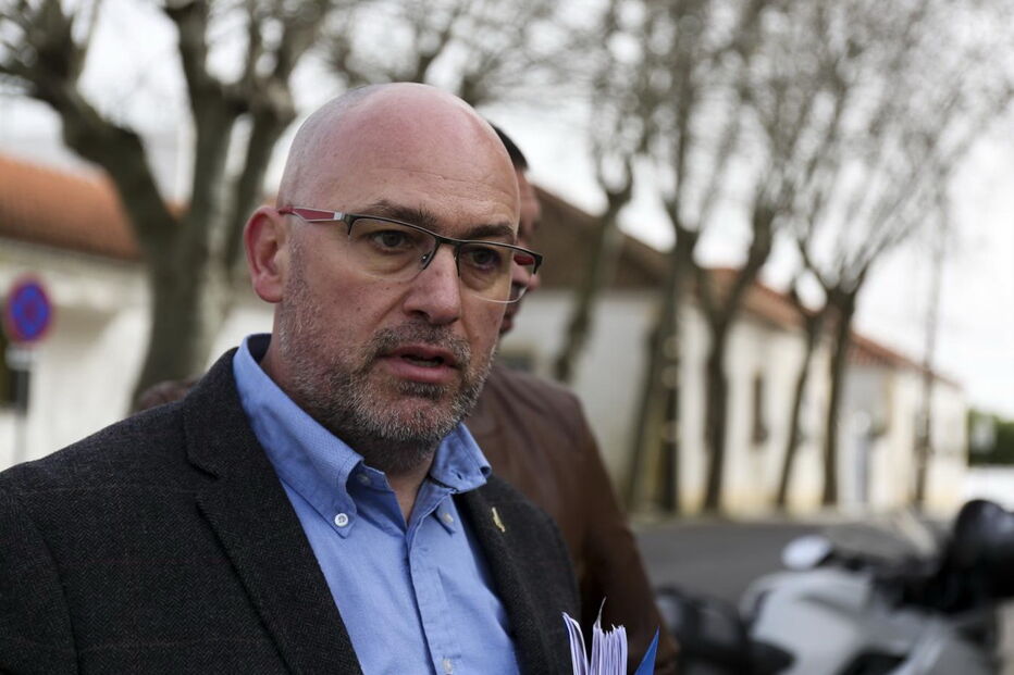 Jorge Alves, dirigente do Sindicato Nacional do Corpo da Guarda Prisional