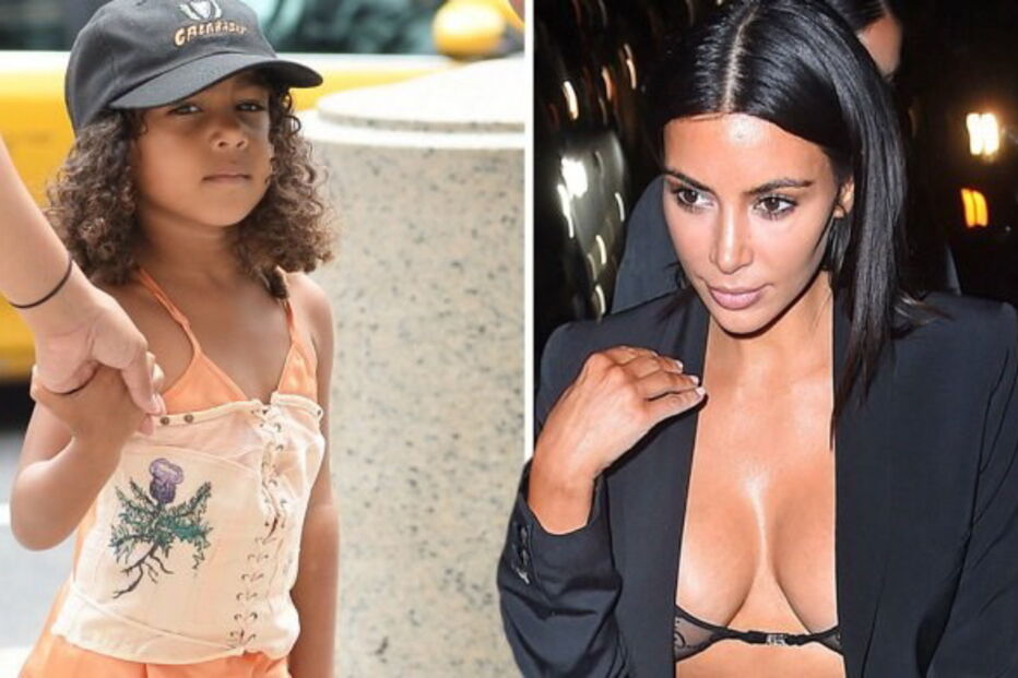 Kim Kardashian assegura que se trata de um vestido com atilhos