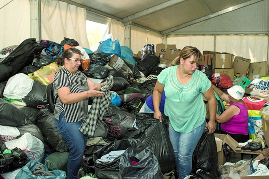 Bens estão armazenados em tendas, em Pedrógão Grande 